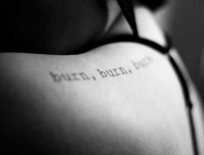 Burn Tattoo, Burning City, Let It Burn, Unspoken Words, Beautiful Disaster, Inked Girls, Black Art, Tattoo Photos, White Photography