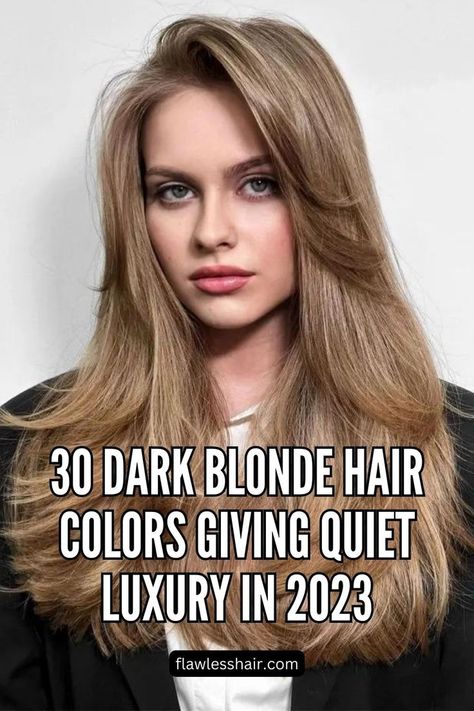 Milktea Blonde Darkest Shade Of Blonde, Caramel Blonde Hair Pale Skin, Neutral Blonde Hair Color Shades, Dark Blonde All Over Hair Color, Dark Blonde Hair Solid Color, Dark Blonde Solid Hair Color, Dark Blonde Hair Without Highlights, Dark Blonde Hair All Over Color, Dark Blonde Hair Olive Skin