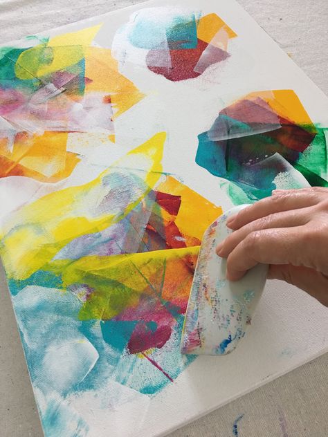 Using the Catalyst wedge as a fun tool for abstract painting with colourful and transparent layers *** art tutorial by Deniz Altug Layers Art, Abstract Art Paintings Acrylics, Art Investment, Layered Art, Fluid Acrylic Painting, Alternative Art, Contemporary Abstract Art, Color Harmony, Painting Videos