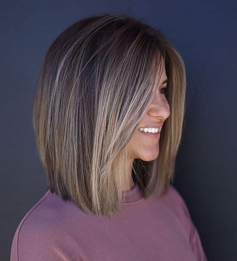 22 Stunning Long Bob Hairstyles | StylesRant Longbob Hair, Long Bobs, Shaggy Bob, Kadeřnické Trendy, Medium Bob Hairstyles, Long Bob Haircuts, Fesyen Rambut, Lob Haircut, Vlasové Trendy