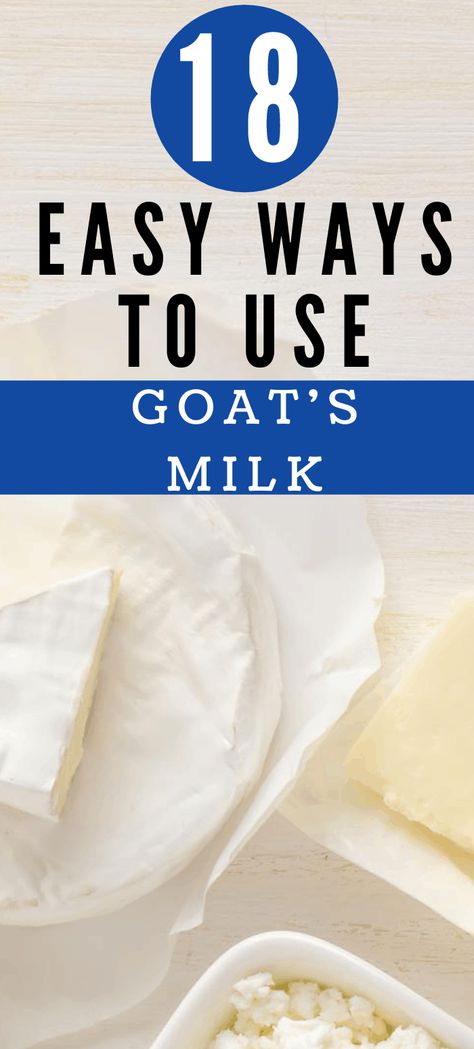 What Can I Make With Goat Milk, Goat Butter, Goat Milk Benefits, Goat Milk Body Butter, Benefits Of Goat Milk, Goat Milk Yogurt, Goat Breeds, Milk Soap Recipe, Farm Cheese