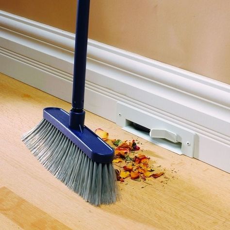 Two words: VACUUM BASEBOARDS. | 31 Insanely Clever Remodeling Ideas For Your New Home. I LOVE almost all of these!!! Kule Ting, Kitchen Upgrades, Design Hotel, Design Exterior, Cabinets Kitchen, Baseboards, Benjamin Moore, Dream Kitchen, My Dream Home