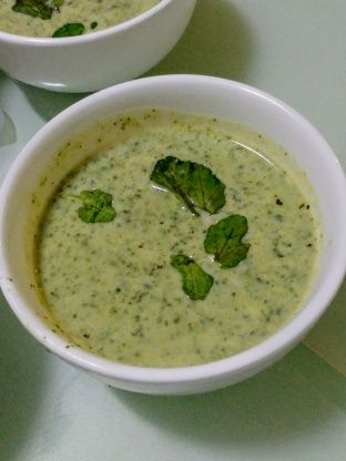 Soup Recipes Uk, Light Soup, Watercress Soup, Light Soups, Herbal Drinks, French Cooking, Watercress, Easy Soup Recipes, Vegetable Stock