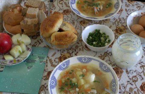 Russia Food, European Food, Cafe Food, Pretty Food, Cute Food, Aesthetic Food, The Table, Love Food, A Table