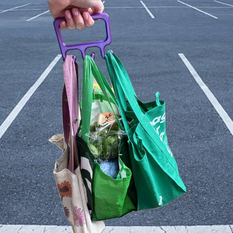 Diy grocery bag holder