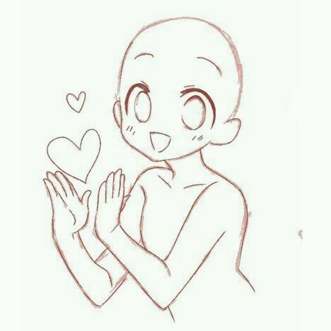 Heart Hands Pose Drawing Reference, Person Holding Object Reference, Holding Heart Reference, Base Refrences, Heart Hands Pose, Chibi Hands, Holding Hands Drawing, Pose Picture, Stick Figure Animation