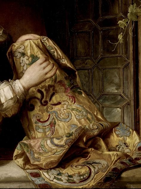 Detail from “Waiting” by Thomas Francis Dicksee, 1860. Francis Dicksee, Close Up Art, Victorian Art, Old Paintings, Painting Wallpaper, Detail Art, Historical Costume, Portrait Gallery, Art Clothes