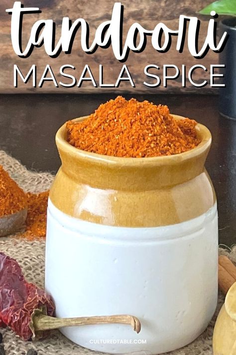 Indian Meals, Homemade Pantry, Masala Spice, Tandoori Masala, Spice Rub, Spice Mix, Spices And Herbs, Pantry Staples, Reduce Food Waste