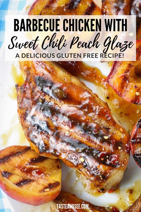 Peach Moscato, Lush Desserts, Bbq Foods, Peach Glaze, Peach Chicken, Peach Sauce, Bbq Chicken Recipe, Copycat Olive Garden, Cook Meals