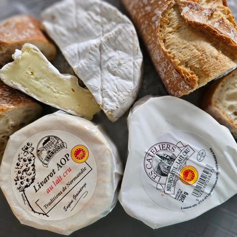 Livarot, Camembert, Neufchatel all famous Normandy cheeses Cheese Camembert, Personalities, All The Way, Tourism, The Way, Milk, Drive, Cheese, France