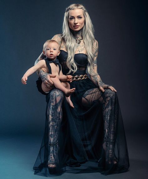 Ryan Ashley DiCristina on Instagram: “Today, my son @atheusdicristina turns 1 year old. When we chose the name Atheus we were trying to be clever and abbreviate “Prometheus”…” Ryan Ashley Tattoos, Ryan Ashley Tattoo, Ryan Ashley Malarkey, Ryan Ashley, Monami Frost, Heavy Metal Girl, Ashley I, Weddings By Color, Metal Girl