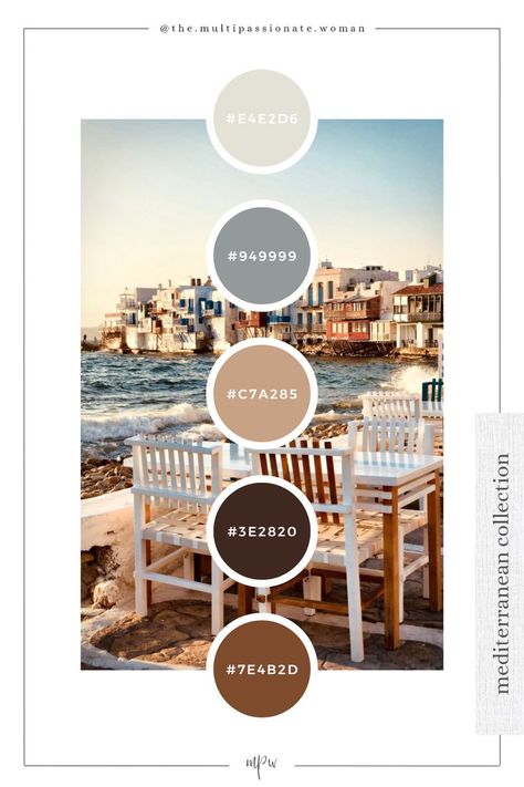 brown wooden chairs on seashore during daytime Brown Colour Palette, Tone Color Palette, Greece Mykonos, Brown Color Palette, Wooden Chairs, Outdoor Eating, Mykonos Greece, Color Palette Design, Brown Colour