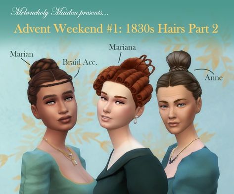 Sims 4 Cottage, Sims 4 Decades Challenge, Sims Medieval, Cc Sims4, Braid Accessories, Sims 4 Anime, The Sims 4 Packs, Sims4 Clothes, Sims Hair