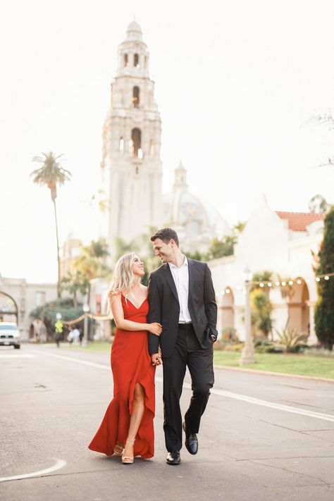 Balboa Park Engagement Photos, Vintage Inspired Engagement Photos, San Diego Balboa Park, Balboa Park Wedding, Natural Vegetation, Elopement Photoshoot, Balboa Park San Diego, Visit San Diego, Couple Engagement Pictures