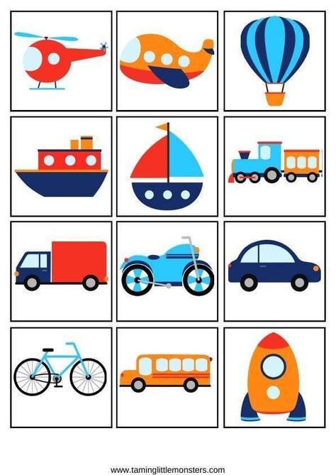 Transportation Fine Motor Activities, Transportation Fine Motor, Transportation Preschool Activities, Transportation Activities, Transportation Crafts, Transportation Preschool, Montessori Toddler Activities, Preschool Activities Toddler, Kindergarten Learning Activities