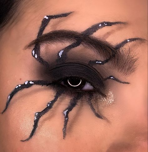 Maquiagem artística de aranha Halloween Makeup, Halloween, Makeup, Make Up, Halloween Make Up