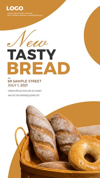 Fashion Simple Geometry Bread Club Media Advertising Instagram Story#pikbest#backgrounds Bread Brands, Breakfast Catering, Bread Breakfast, Poster Idea, Calendar App, Instagram Advertising, Bakery Design, Food Ads, Sandwich Bread