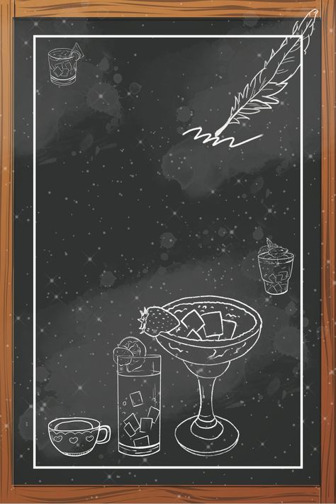 Chalk Drawing Blackboard Simple Juice Cocktail Poster Background Material Cocktail Display, Blackboard Drawing, Blackboard Chalk, Simple Cocktail, Colored Chalk, Cocktail Poster, Chalkboard Designs, Chalk Drawings, Poster Background