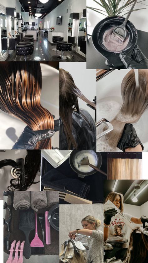 Hairdresser Aesthetic, Hairstylist Career, Beauty School Cosmetology, Hair Salon Pictures, Hair Dressers, Hair Salon Marketing, Salon Pictures, Hair School, Cosmetology School