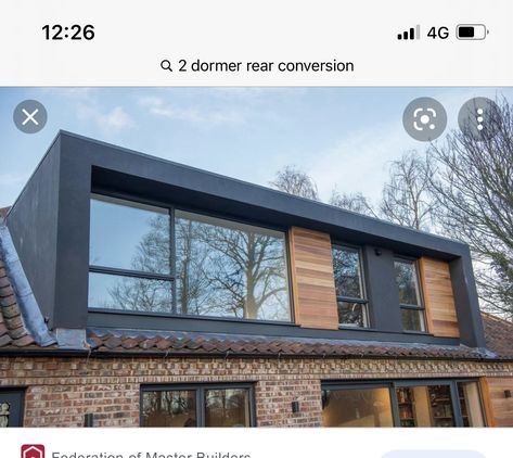 Small Flat Roof Extension, Bungalow Dormer, Modern Dormer, Bungalow Loft Conversion, Loft Dormer, Dormer House, Renovation Facade, Bungalow Conversion, Loft Conversion Bedroom