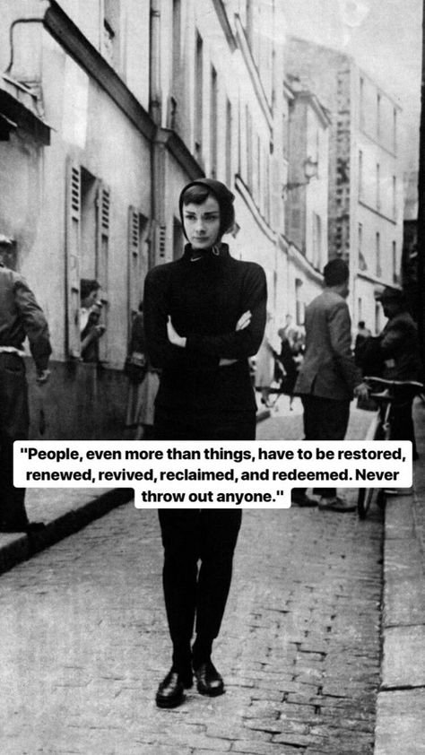 Audrey Hepburn Literature Quotes, Interesting Quotes, Philosophy Quotes, Some Words, Audrey Hepburn, Pretty Words, Beautiful Quotes, Great Quotes, Beautiful Words