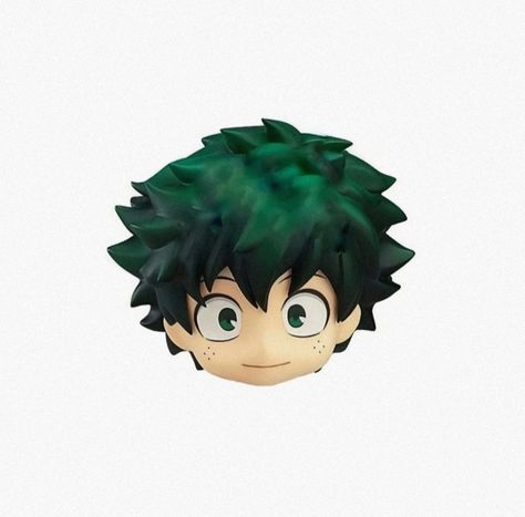 Deku White Background, Deku Nendoroid Icon, Izuku Nendoroid, Deku Nendoroid, Iphone Contacts, Deku Icon, Japanese App, Nendoroid Anime, Iphone Wallpaper Ios