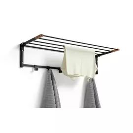 Clothes Airers | Clothes Horses & Drying Racks | Argos Clothes Airer Wall Mounted, Clothes Airer Ceiling, Bedroom Chic, Stacked Laundry Room, Airing Cupboard, Build Character, Modern Laundry, Laundry Room Layouts, Modern Clothes