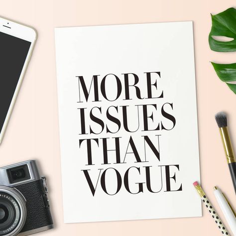 More Issues Than Vogue, Typographic Print, Brigitte Bardot, Fashion Quotes, Typography Prints, Samsung Galaxy S6, Infj, Daily Quotes, The Words