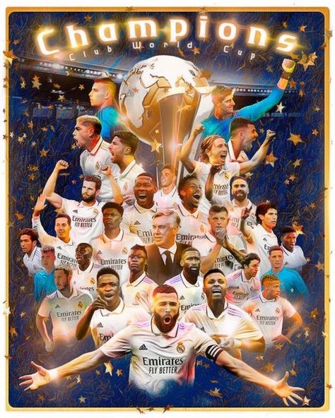 Cute Soccer Couples, Real Madrid Win, Soccer Time, Fifa Club World Cup, Soccer Couples, Real Madrid Soccer, Real Madrid Club, Ronaldo Real Madrid, World Cup Champions