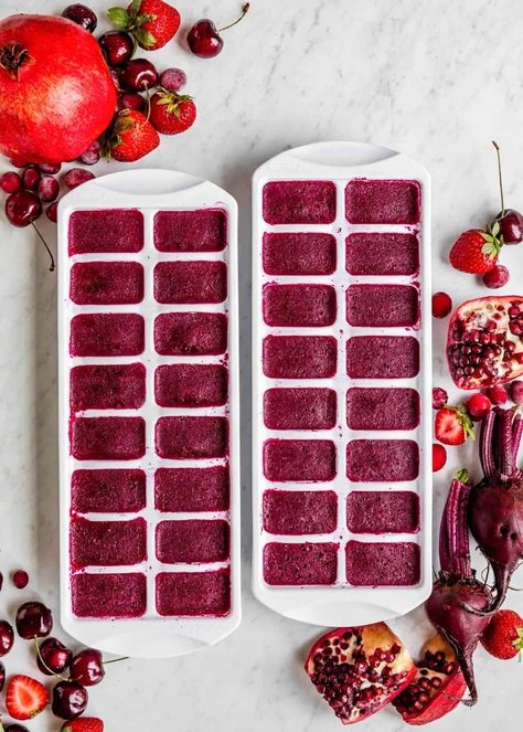 Smoothie Cubes, Antioxidant Foods, Smoothie Boosters, Antioxidant Smoothie, High Antioxidant Foods, Nutrient Dense Smoothie, Beet Smoothie, Best Green Smoothie, Anti Oxidant Foods