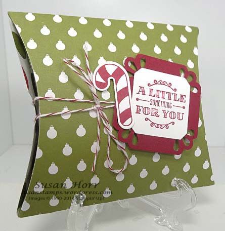 Stampin Up Square Pillow Box Thinlits, Pillow Treats, Gift Box Punch Board, Thinlits Dies, Pillow Boxes, Treat Holders, Embossing Machine, Stampin Up Christmas Cards, Treat Ideas