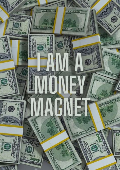 8 Figures Money, I Am A Money Magnet Affirmation, I Am Rich Wallpaper, Indian Money Aesthetic, Money Magnet Wallpaper, Money Vision Board Pictures, Money Saving Aesthetic, Affirmation Images, Million Dollar Check