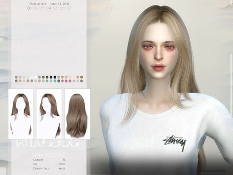 Mod Hair, Pelo Sims, Sims 4 Body Mods, Sims Games, Sims 4 Dresses, Sims 4 Characters, The Sims 4 Download, Sims Four, Sims4 Clothes