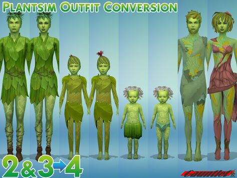 Plantsim Outfit - ts2 & ts3... - Create a Sim - The Sims 4 - CurseForge Sims Pets, Sims 2 Hair, Sims 4 Cheats, Sims 4 Anime, Pixie Dress, Sims 4 Game Mods, Sims 4 Characters, Sims House Design, Sims4 Clothes