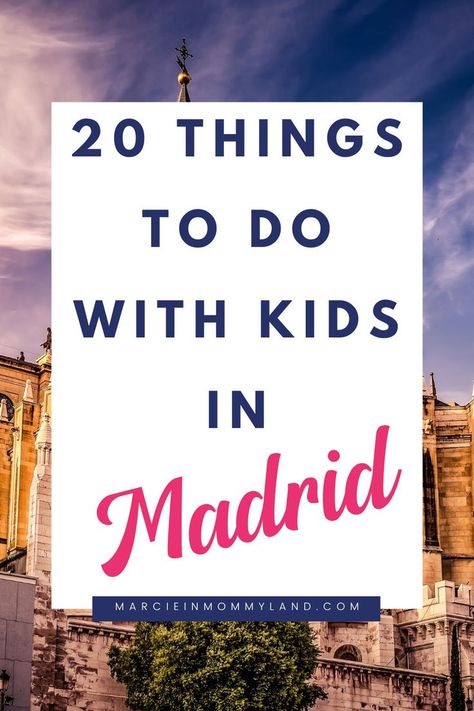 🌟✈️ Looking for the best things to do in Madrid with kids? Our ultimate guide lists 20 exciting activities your whole family will enjoy! From visiting historic landmarks to indulging in delicious local cuisine, Madrid Spain is the perfect destination for a family adventure. Don't miss out on these must-see Madrid attractions and hidden gems. Add these experiences to your Spain itinerary and make your visit to Madrid truly special. Click now to start planning! Things To Do In Madrid Spain, Madrid With Kids, Andalucia Spain Travel, Madrid Attractions, Beautiful Places In Spain, Spain Bucket List, Trip To Spain, Real Madrid Soccer, Spain Itinerary