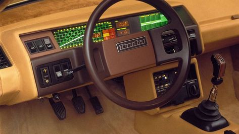 Retro Digital Dashboards (Cassette Futurism) Concept Car Interior, Chevrolet Corvette C4, Toyota Ae86, Retro Auto, Digital Dashboard, Dash Board, Aston Martin Lagonda, Interior View, Buick Riviera