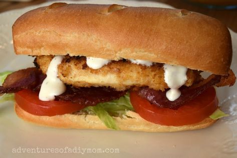 Chicken Bacon Sandwich - Teaching Kids to Cook Teaching Kids To Cook, Chicken Bacon Sandwich, Jus Recipe, Au Jus Recipe, Chicken Crescent, French Dip Sandwiches, Dip Sandwiches, Au Jus Gravy, Sliced Roast Beef