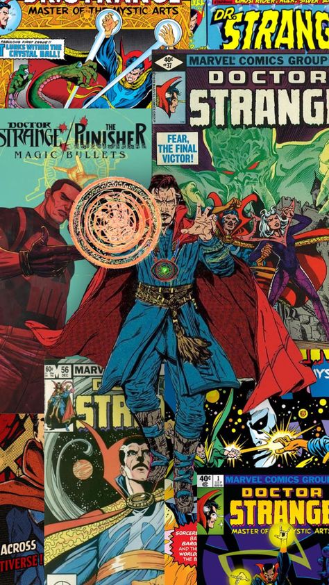 Doctor Strange Comic, Comic Wallpaper, Marvel Wallpaper, Mystical Art, Marvel X, Doctor Strange, Comic Character, Crystal Ball, Marvel Universe