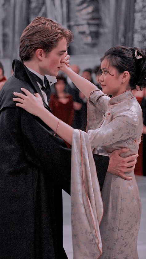 Hufflepuff Couple, Cedric And Cho, Harmony Harry Potter, Katie Leung, Cho Chang, Ravenclaw, Wizard, Hogwarts, Character Art