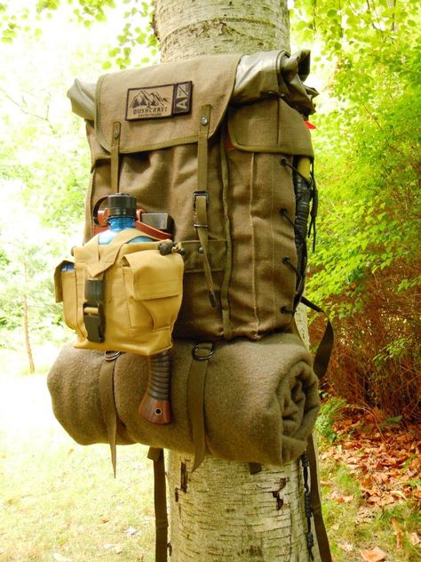 Bushcraft Pack, Ranger Boots, Camping Rucksack, Bushcraft Backpack, Camping Gear Survival, Bushcraft Kit, Survival Backpack, Retro Backpack, Backpack Organization