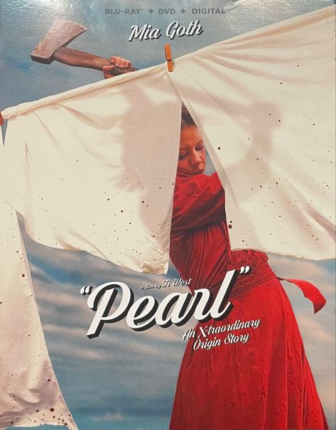 Pearl Movie, Pearl 2022, Ti West, Mia Goth, Indie Film, Independent Film, Film Poster Design, Dorm Posters, I Love Cinema