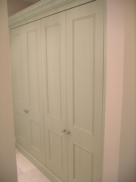 fitted wardrobes Hallway Linen Closet, Hallway Cupboards, Fitted Wardrobes Bedroom, Airing Cupboard, Closet Wall, Armoire Dressing, Bedroom Built In Wardrobe, Built In Cupboards, Linen Cupboard