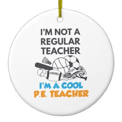 Teacher Ornaments Diy, Teacher Christmas Ornaments, Pe Teacher, Pe Teachers, Teacher Ornaments, Diy Presents, Group Gifts, Vinyl Ideas, Teacher Christmas Gifts