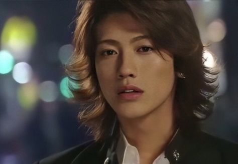 Akanishi Jin, Crazy Feeling, Asian Male Model, Japanese Animated Movies, Hair Curling Tips, Haikyuu Kageyama, Cute Asian Guys, Aesthetic People, Japanese Drama