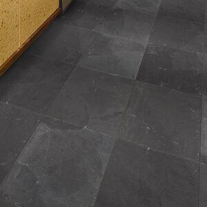 MSI Coal Canyon 6" x 18" Natural Stone Tile | Wayfair Msi Montauk, Black Slate Tiles, Stone Look Wall, Japanese Bathroom, Slate Wall, Ceramic Subway Tile, Slate Flooring, Slate Stone, Porcelain Mosaic Tile