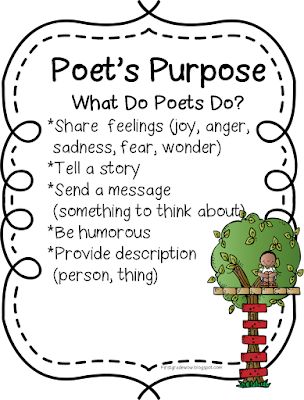 First Grade Wow: Happy Poetry Month! Poetry Classroom, Poetry Anchor Chart, Poetry Elements, Poetry Activities, Poetry Unit, 2nd Grade Writing, Writing Curriculum, Poetry Ideas, Poetry For Kids