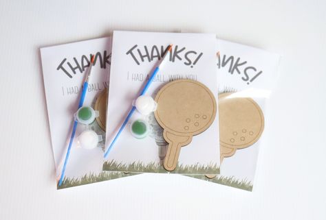 Hole In One First Birthday Favors, Golf Party Favors For Kids, Golf Favors, Golf 1st Birthday, Birthday Party Favors For Kids, Golf Birthday Gifts, Golf Party Favors, Brush And Paint, Birthday Golf