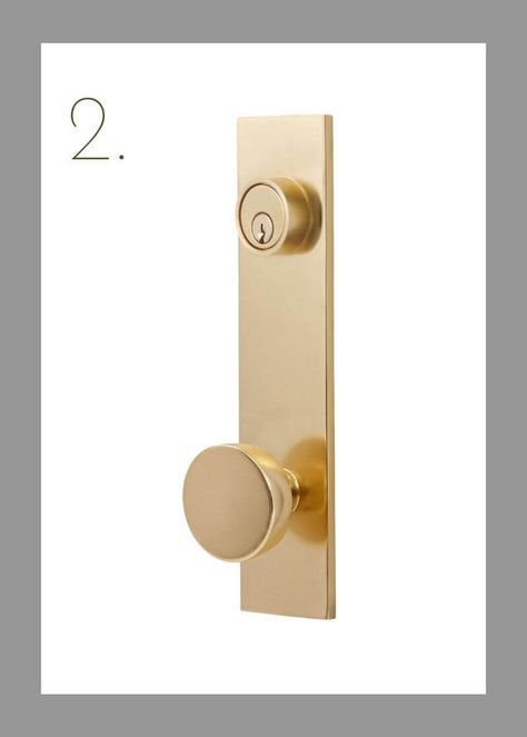 Front Door Hardware, Atomic Ranch, Outdoor Porch, Mid Mod, Modern Exterior, Midcentury Modern, Curb Appeal, Door Hardware, Front Porch