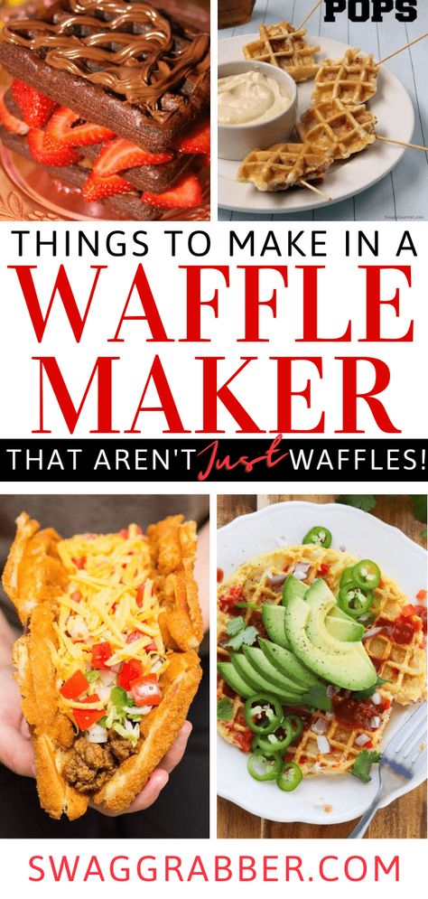 Elevate your culinary game with these genius recipes – Things to Make in a Waffle Maker! 🧇✨ From savory delights to sweet surprises, discover a world of creative cooking beyond the traditional waffle. Transform your waffle maker into a versatile kitchen companion with these delicious ideas. Ready to waffle-fy your meals? Let the culinary adventure begin! #WaffleMakerRecipes #CreativeCooking #WaffleIronMagic #KitchenInnovation #SavoryAndSweet #HomeChefInspiration Waffle Iron Dinner Recipes, Mini Waffle Recipe, Make Waffles, Air Fryer Recipes Breakfast, Waffle Iron Recipes, Waffle Maker Recipes, Waffle Irons, Iron Recipes, Saving Hacks