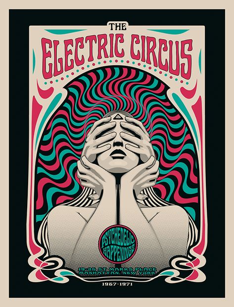 Concert Poster Wall, Wall Art Trippy, Trippy Posters, Art For Living Room Wall, Hippie Posters, 60s Art, Trippy Wall, Art Trippy, Art Hippie